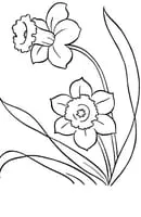 Bloemen kleurplaat 1