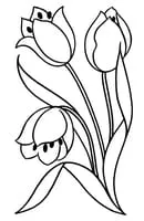 Bloemen kleurplaat 14