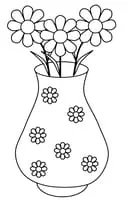 Bloemen kleurplaat 20
