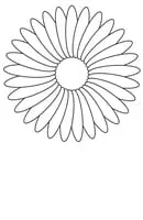 Bloemen kleurplaat 23