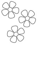 Bloemen kleurplaat 7