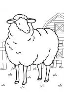 Boerderij kleurplaat 4