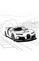 Bugatti kleurplaat 1