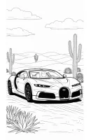 Bugatti kleurplaat 15