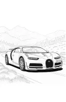 Bugatti kleurplaat 5