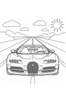 Bugatti kleurplaat 9