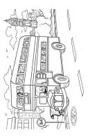Bus kleurplaat 6