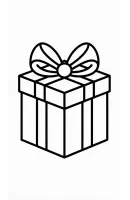Cadeau kleurplaat 12
