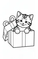 Cadeau kleurplaat 13