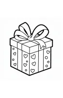Cadeau kleurplaat 4