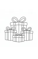 Cadeau kleurplaat 5