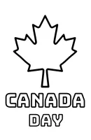 Canada kleurplaat 10