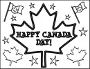 Canada kleurplaat 4