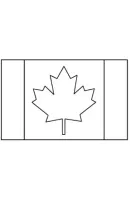 Canada kleurplaat 8