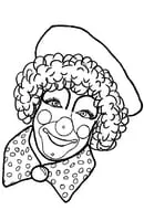 Carnaval kleurplaat 11