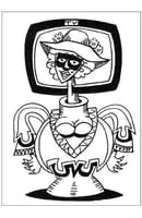Carnaval kleurplaat 12