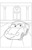 Cars kleurplaat 11