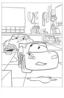 Cars kleurplaat 15