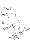 Catdog kleurplaat 14