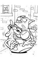 Catdog kleurplaat 18