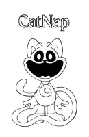 Catnap kleurplaat 11