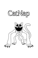 Catnap kleurplaat 13