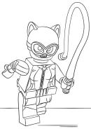 Catwoman kleurplaat 13