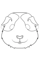 Cavia kleurplaat 16
