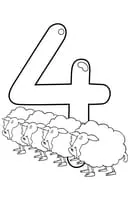 Cijfer kleurplaat 30