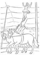 Circus kleurplaat 23