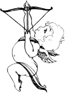 Cupido kleurplaat 1
