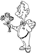 Cupido kleurplaat 12