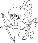 Cupido kleurplaat 22