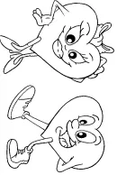 Cupido kleurplaat 4