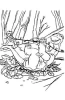 Dieren kleurplaat 25