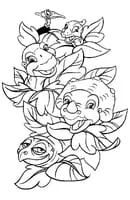 Dieren kleurplaat 29