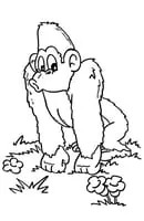 Dieren kleurplaat 6
