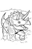 Dinosaurus kleurplaat 14