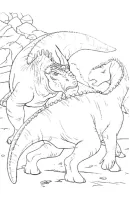 Dinosaurus kleurplaat 16