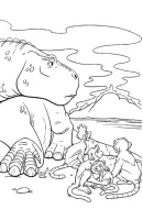 Dinosaurus kleurplaat 19