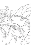 Dinosaurus kleurplaat 21