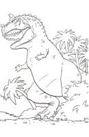 Dinosaurus kleurplaat 22