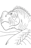 Dinosaurus kleurplaat 24