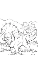 Dinosaurus kleurplaat 27