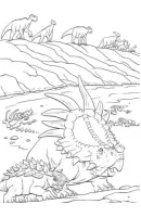Dinosaurus kleurplaat 36