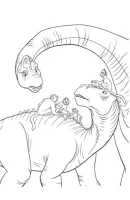 Dinosaurus kleurplaat 37