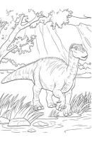 Dinosaurus kleurplaat 40