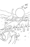 Dinosaurus kleurplaat 41