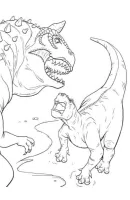 Dinosaurus kleurplaat 42