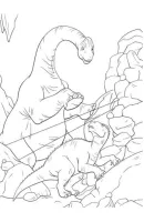 Dinosaurus kleurplaat 46